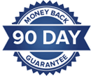 90 day guarantee badge