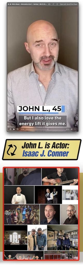 Actor - Isaac J. Conner