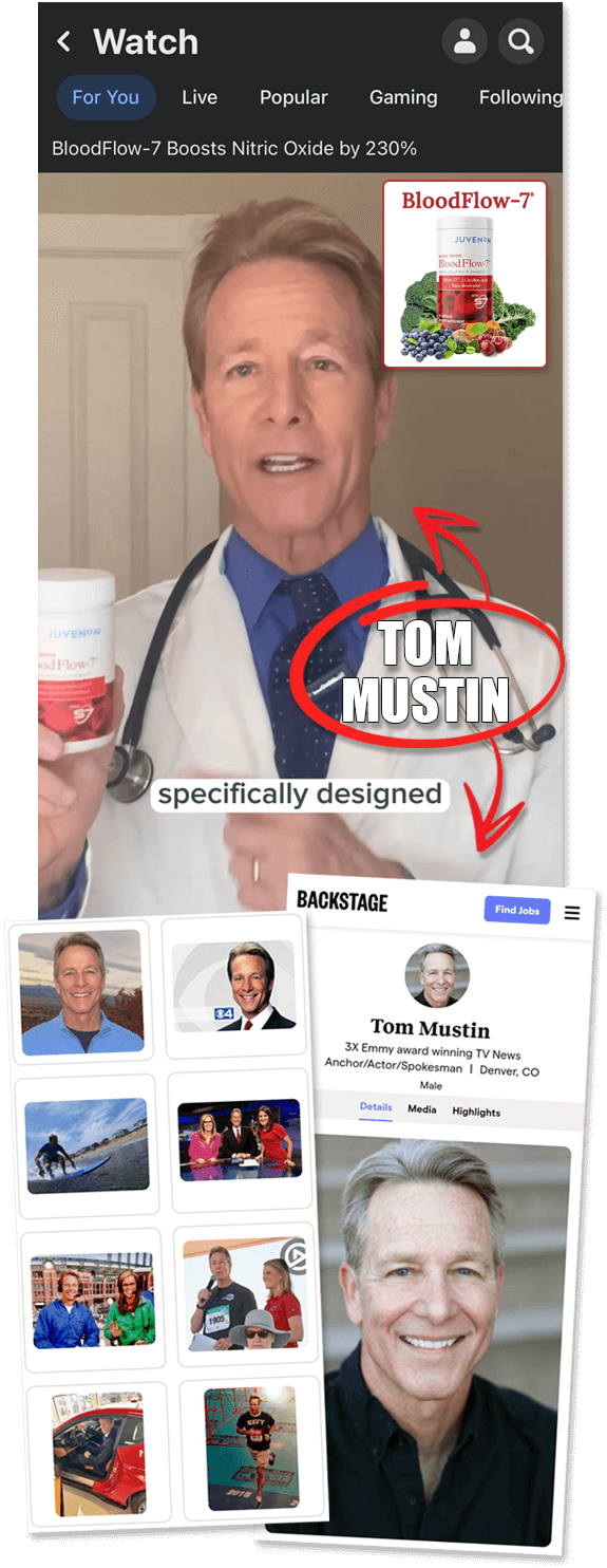 actor Tom Mustin