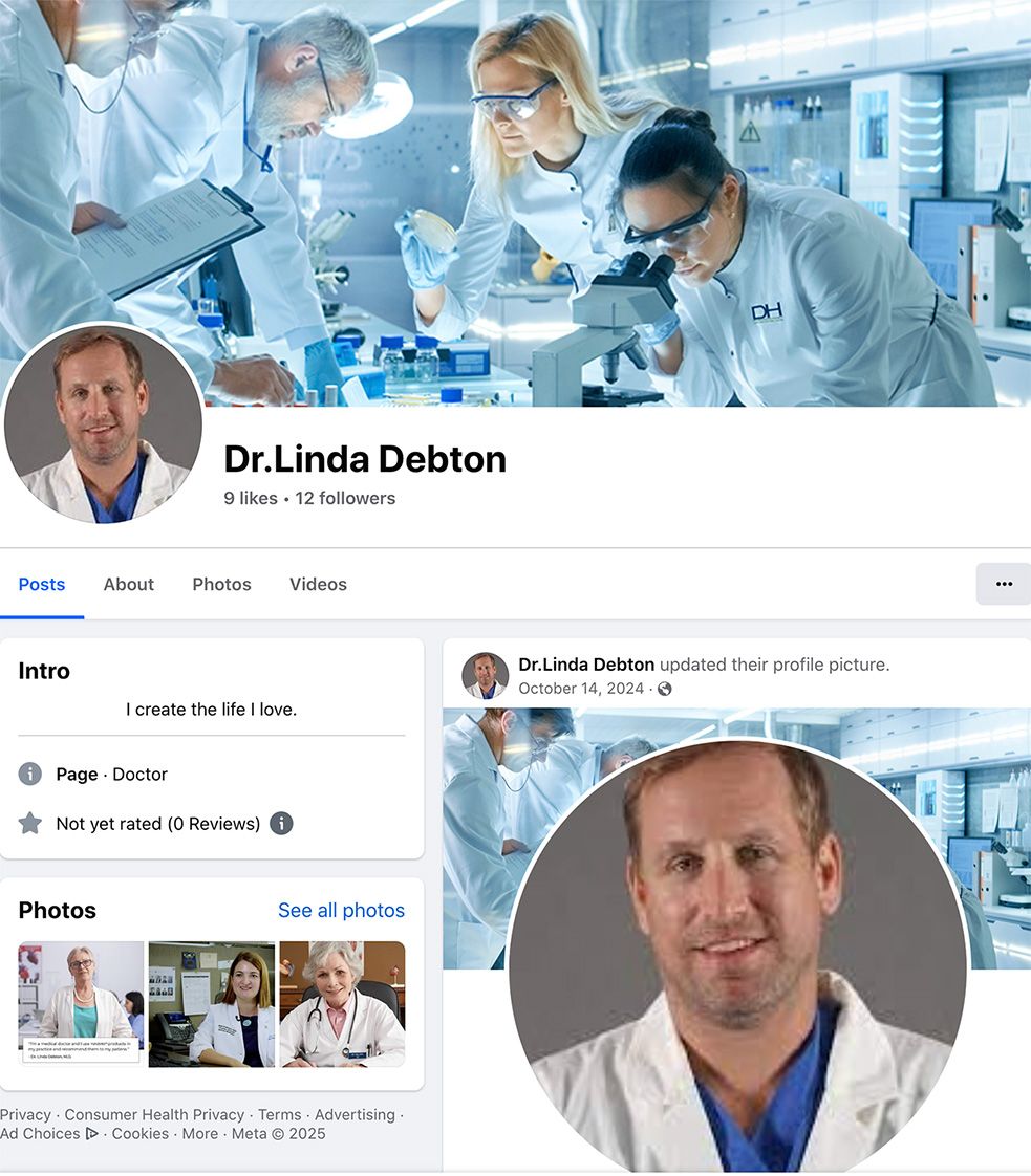 Dr. Linda Debton - Facebook page