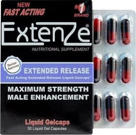 Extenze - black packaging