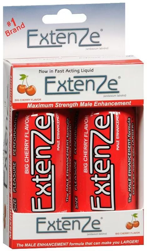 Extenze - liquid packaging