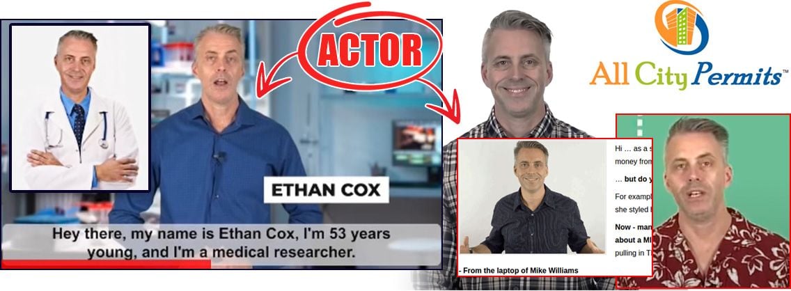 Fake actor: Ethan Cox