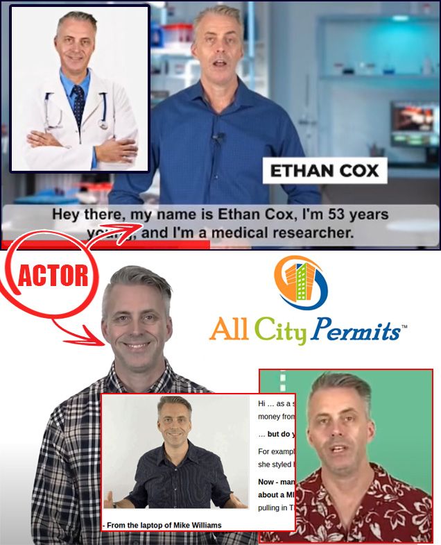 Fake actor: Ethan Cox