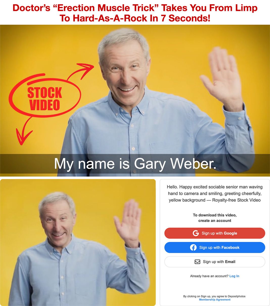 Google stock video - Gary Weber