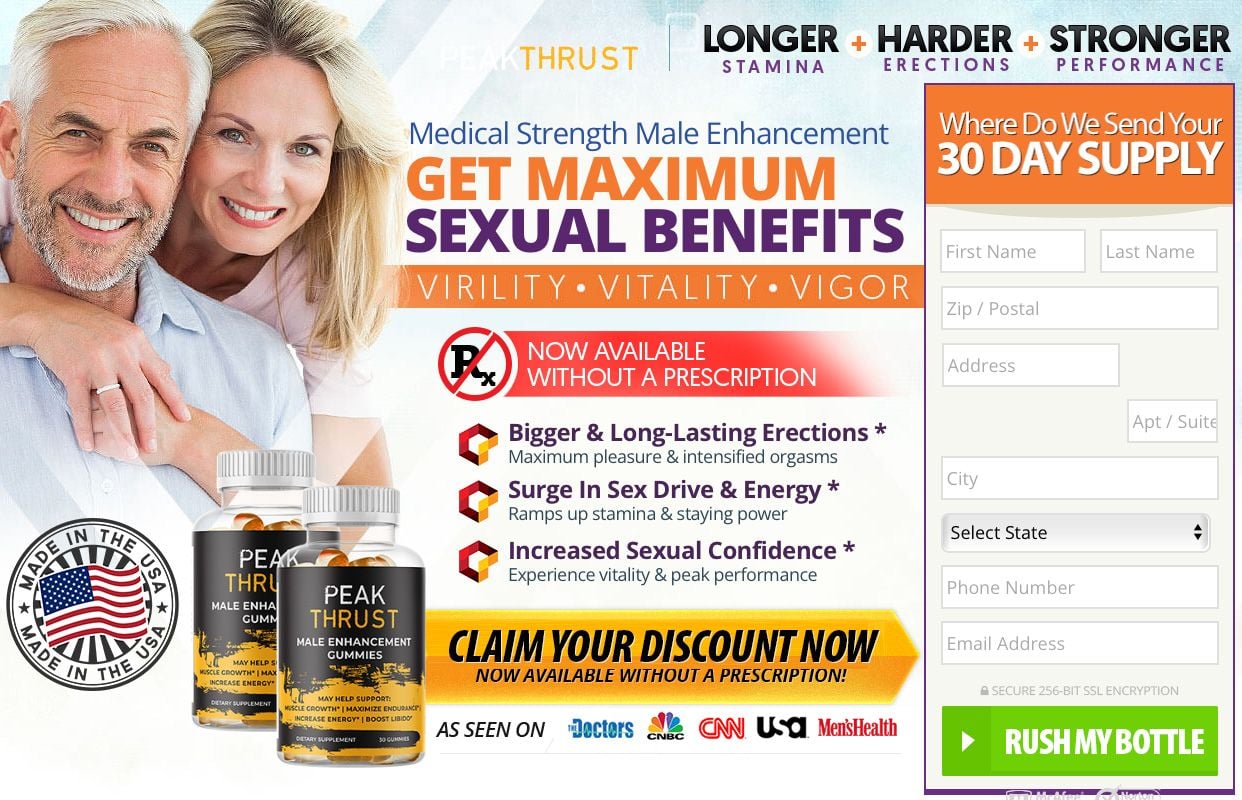 Peak Thrust - website ad